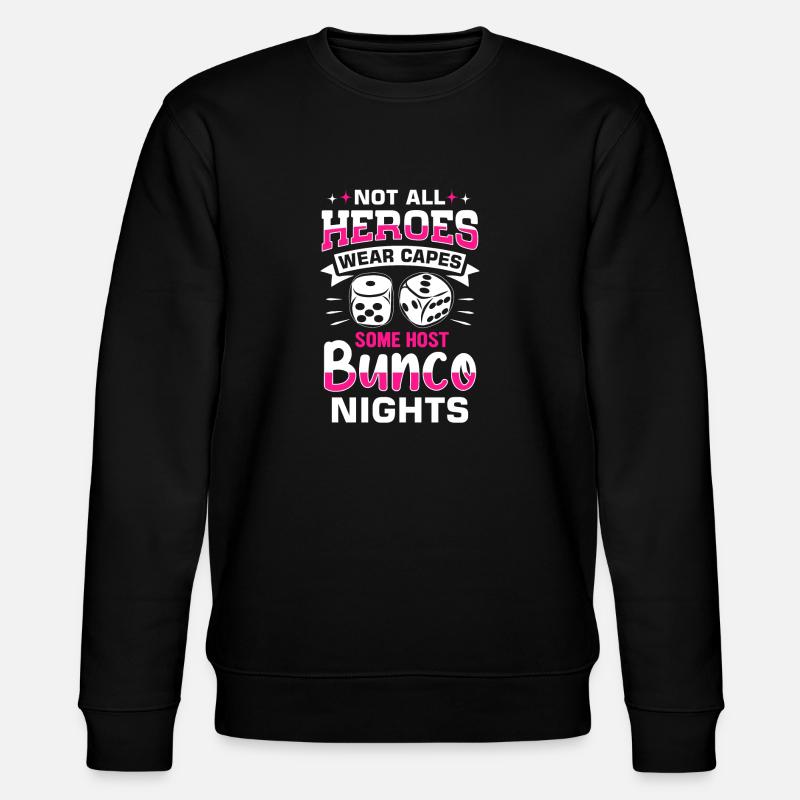 Bunco - Stanley/Stella Unisex Bio-Sweatshirt CHANGER  - Schwarz
