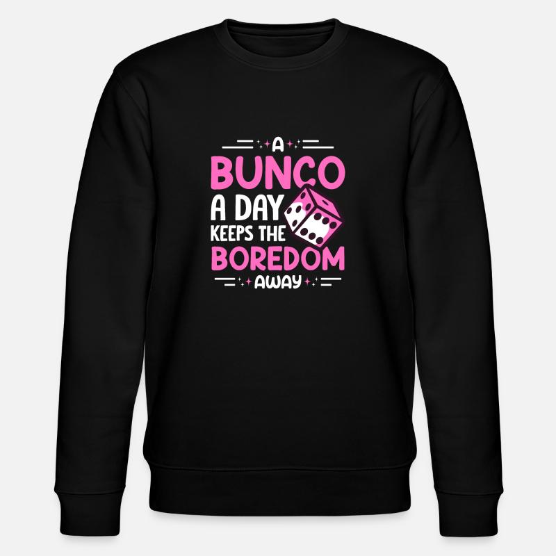 Bunco - Stanley/Stella Unisex Bio-Sweatshirt CHANGER - Schwarz