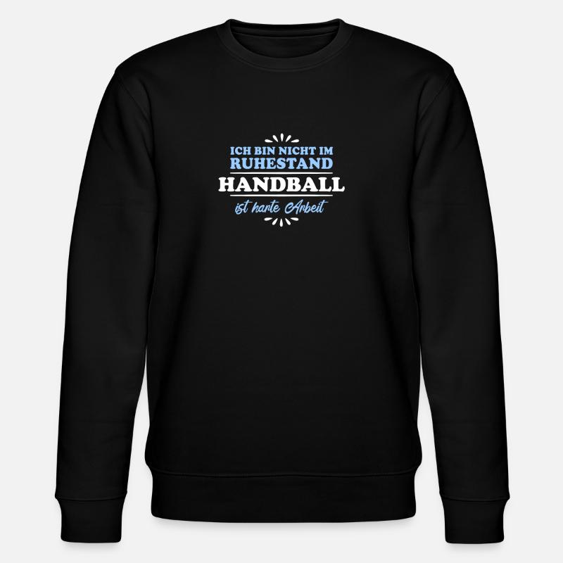 Retraité Retraité Handball - Sweat bio CHANGER Stanley/Stella Unisexe - noir
