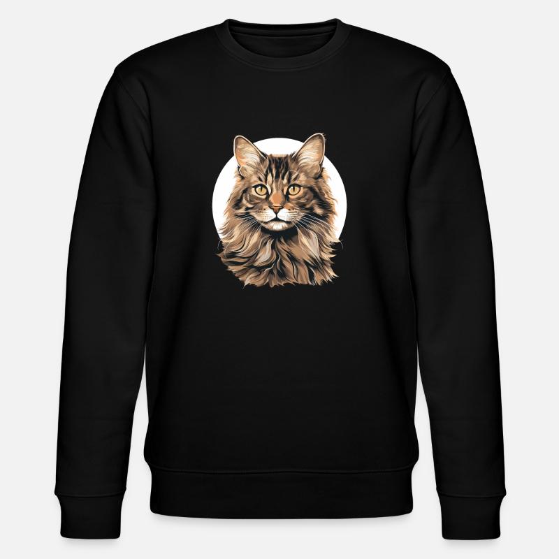 Chat Chats American Bobtail - Sweat bio CHANGER Stanley/Stella Unisexe - noir