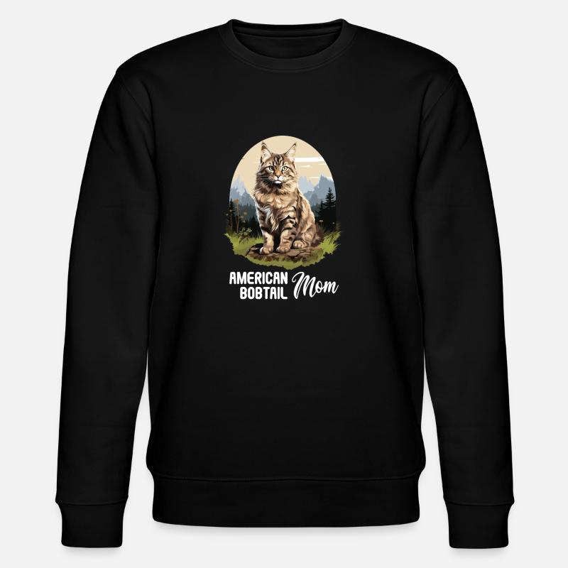 Chat Chats American Bobtail - Sweat bio CHANGER Stanley/Stella Unisexe - noir