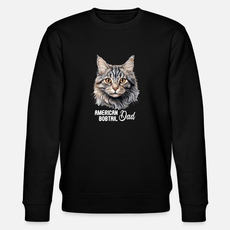 Chat Chats American Bobtail - Sweat bio CHANGER Stanley/Stella Unisexe - noir