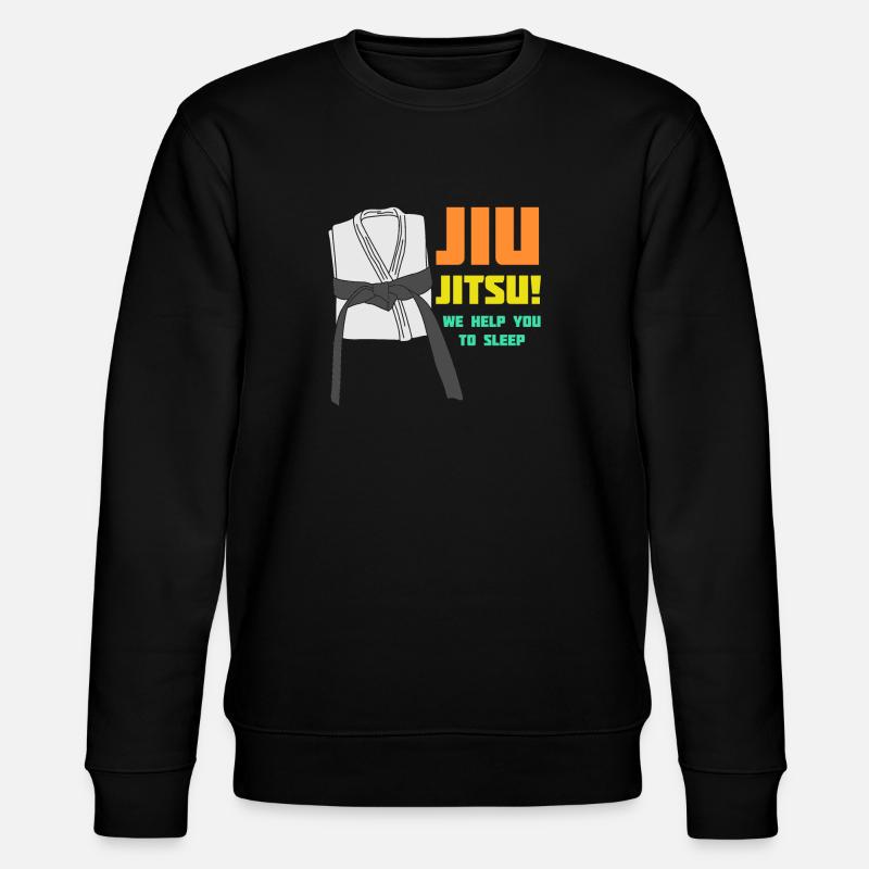 BJJ Ju-Jitsu Jiu-Jitsu brésilien - Sweat bio CHANGER Stanley/Stella Unisexe - noir