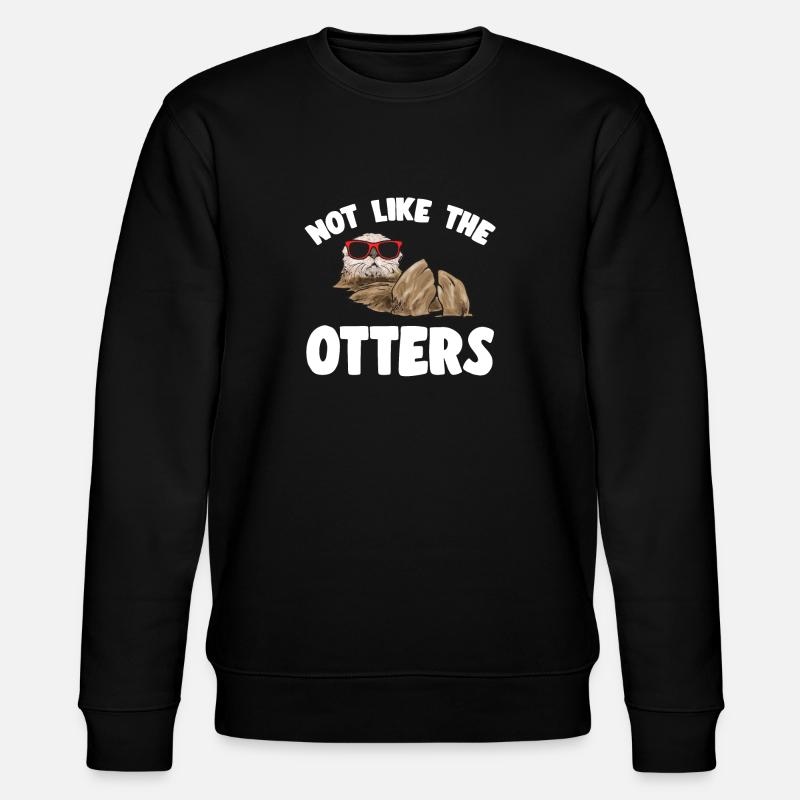 Loutre de mer - Sweat bio CHANGER Stanley/Stella Unisexe - noir