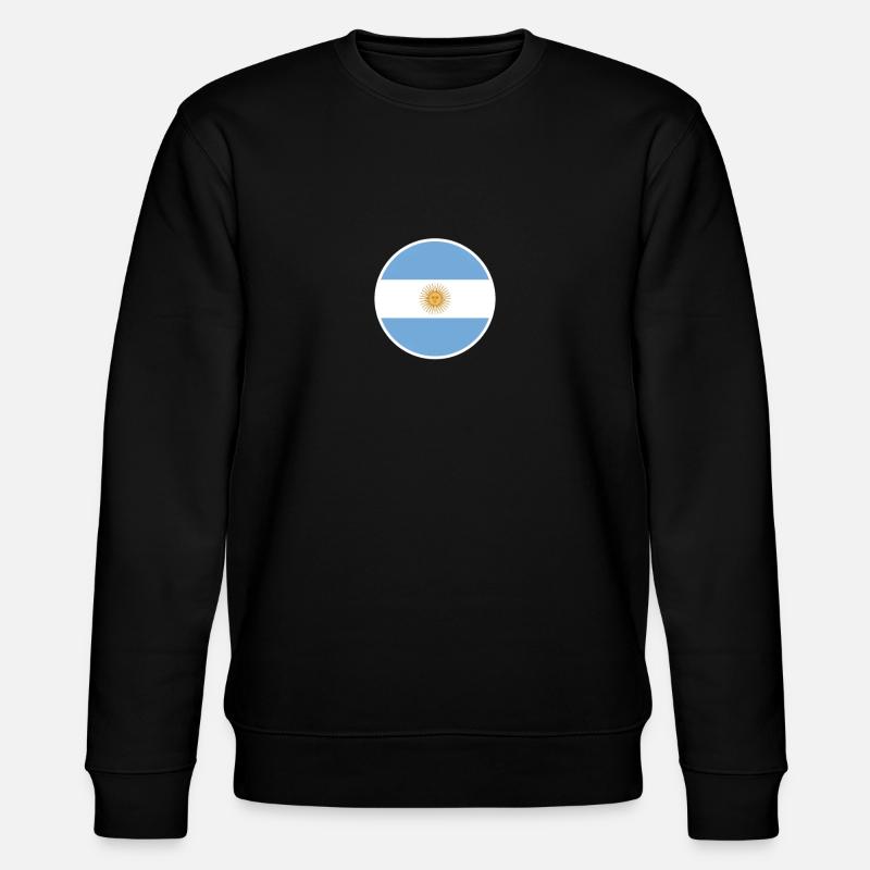 Argentine Drapeau argentin Argentine - Sweat bio CHANGER Stanley/Stella Unisexe - noir