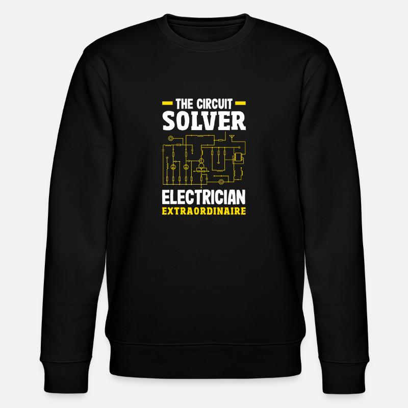 Circuit Wizards Expert Electrician Making - Sweat bio CHANGER Stanley/Stella Unisexe - noir