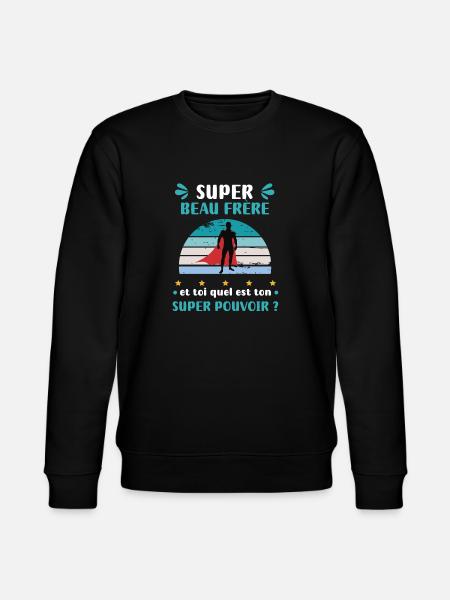 Schwager Super Schwager Super Schwager Geschenk - Stanley/Stella Unisex Bio-Sweatshirt CHANGER - Schwarz
