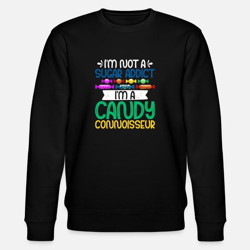 Candy Gift - Stanley/Stella CHANGER Unisex Organic Sweatshirt - black