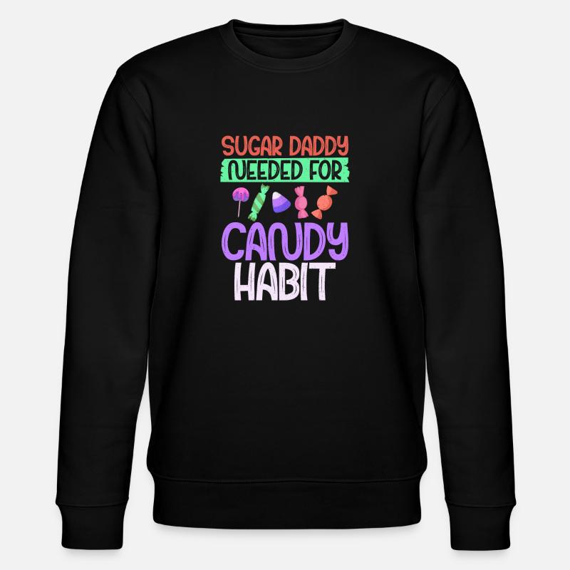 Candy Gift - Stanley/Stella Unisex Bio-Sweatshirt CHANGER  - Schwarz