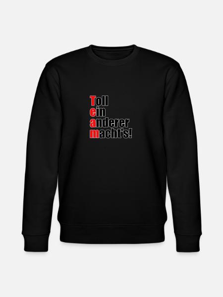 Team - Toll ein anderer machts! - Stanley/Stella Unisex Bio-Sweatshirt CHANGER - Schwarz