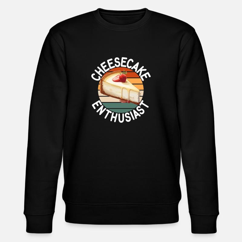 Cheesecake Gift - Stanley/Stella CHANGER Unisex Organic Sweatshirt - black
