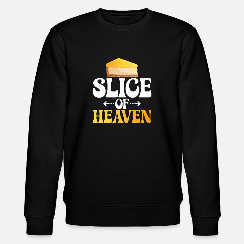 Cheesecake Gift - Stanley/Stella Unisex Bio-Sweatshirt CHANGER  - Schwarz
