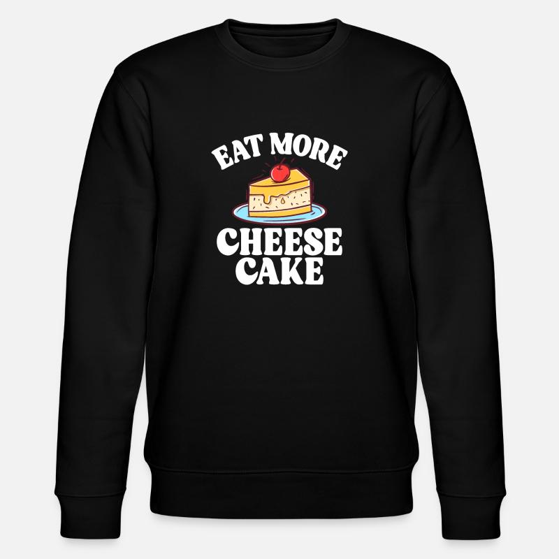 Cheesecake Gift - Stanley/Stella CHANGER Unisex Organic Sweatshirt - black