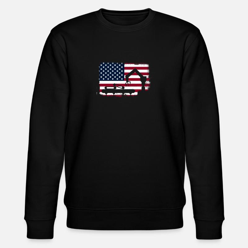 Robotik Roboter Programmierer - Stanley/Stella Unisex Bio-Sweatshirt CHANGER - Schwarz