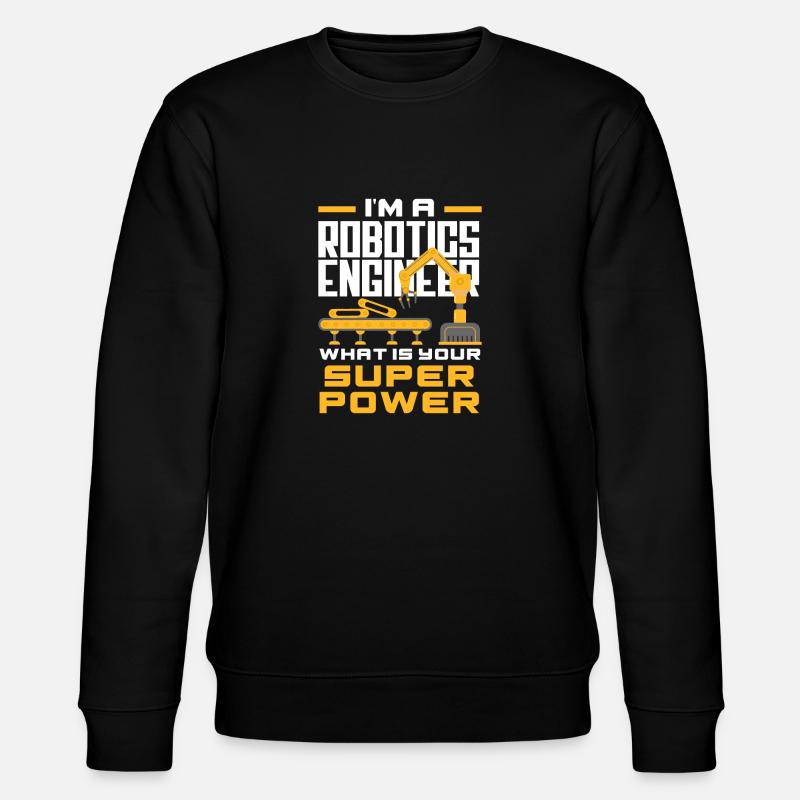 Programmeur de robots robotiques - Sweat bio CHANGER Stanley/Stella Unisexe - noir