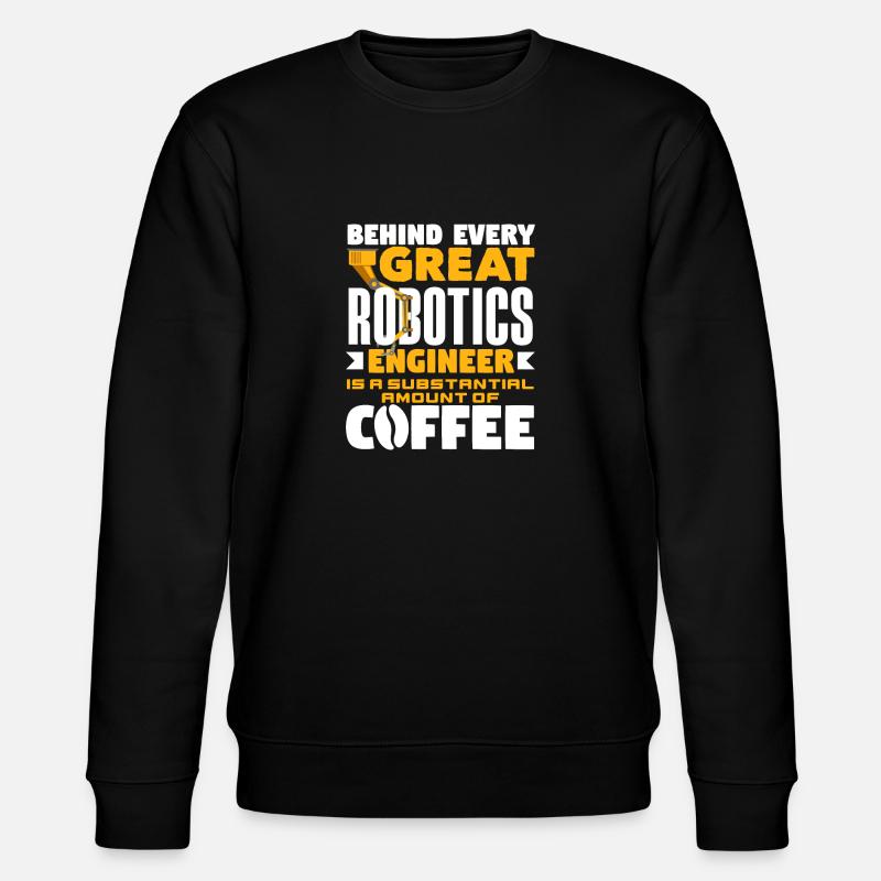 Programmeur de robots robotiques - Sweat bio CHANGER Stanley/Stella Unisexe - noir
