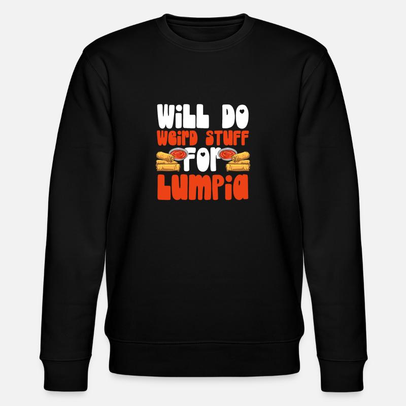 Lumpia Philippinisches Essen Philippinen - Stanley/Stella Unisex Bio-Sweatshirt CHANGER  - Schwarz