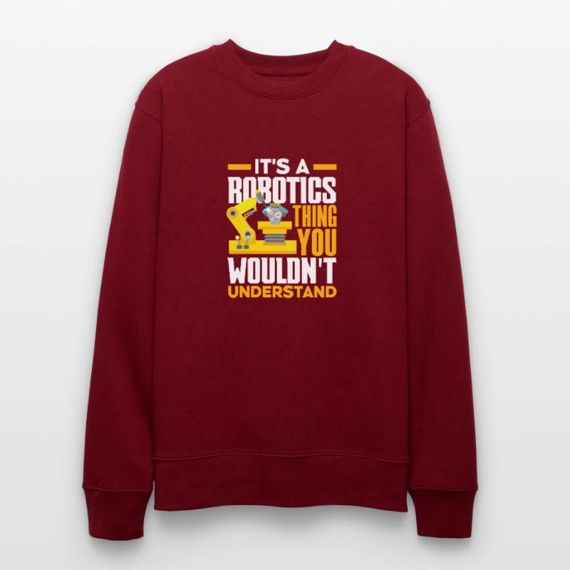 Robotics Robot Programmer Stanley/Stella CHANGER Unisex Organic Sweatshirt