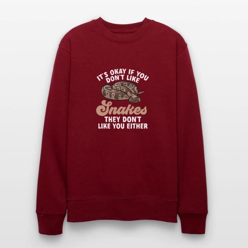 Ball Python Snake King Python Sweat bio CHANGER Stanley/Stella Unisexe