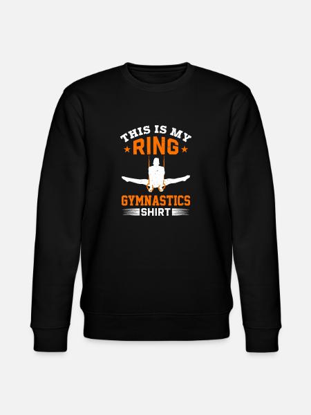 Ring Gymnastics Gymnastics - Stanley/Stella CHANGER Unisex Organic Sweatshirt - black
