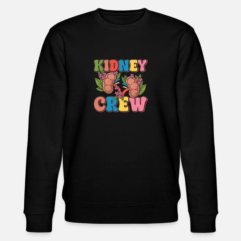 Dialyse-crew - Stanley/Stella Unisex Bio-Sweatshirt CHANGER  - Schwarz