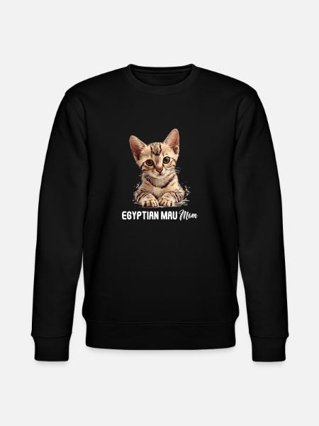 Egyptisk Mau Killing Kat Egyptisk Mau - Stanley/Stella økologisk unisex-sweatshirt CHANGER  - sort