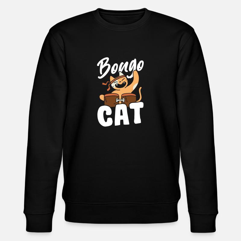 Cadeau Bongo Chat - Sweat bio CHANGER Stanley/Stella Unisexe - noir