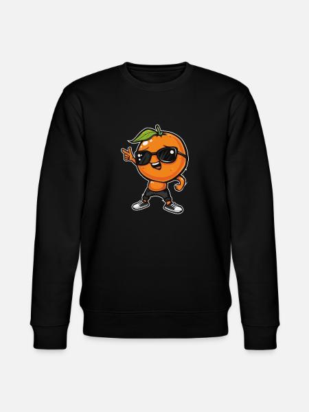 Clementine dupper - Stanley/Stella CHANGER økologisk unisex-sweatshirt - svart