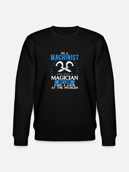 Precision instead of magic - Stanley/Stella CHANGER Unisex Organic Sweatshirt - black