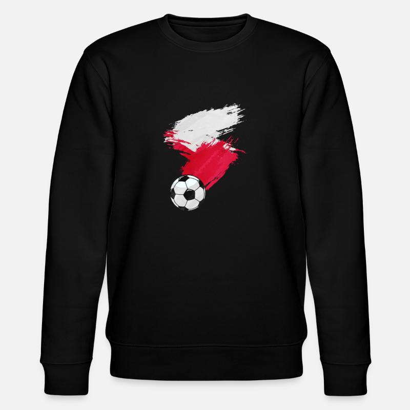 Drapeau de la Pologne - Sweat bio CHANGER Stanley/Stella Unisexe - noir