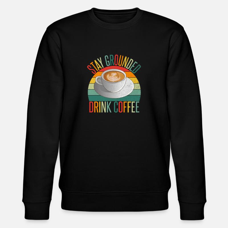 Coffee Gifts - Stanley/Stella Unisex Bio-Sweatshirt CHANGER - Schwarz