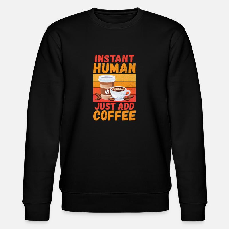 Cadeaux de café - Sweat bio CHANGER Stanley/Stella Unisexe - noir