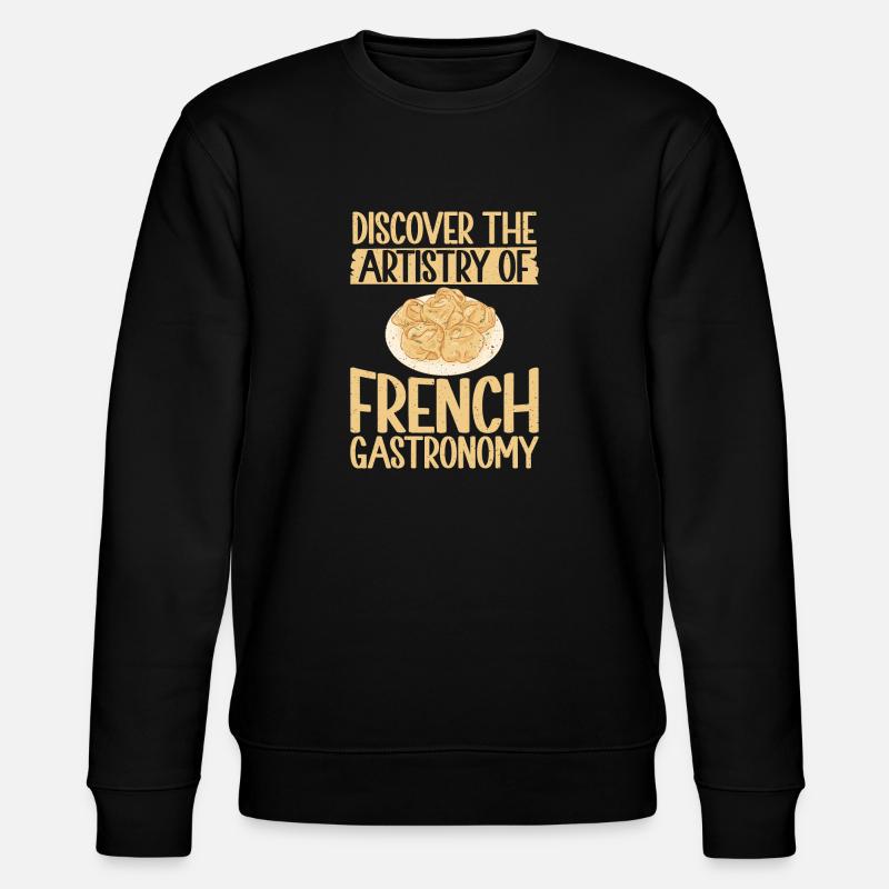 Cadeaux culinaires français - Sweat bio CHANGER Stanley/Stella Unisexe - noir