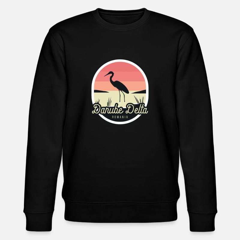 Delta du Danube - Roumain, Danube - Sweat bio CHANGER Stanley/Stella Unisexe - noir