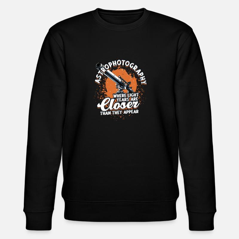 Astrophotography Astrophotographer - Stanley/Stella CHANGER Unisex Organic Sweatshirt - black