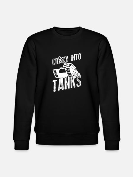 Tanks MBT Tank Driver - Stanley/Stella CHANGER Unisex Organic Sweatshirt - black