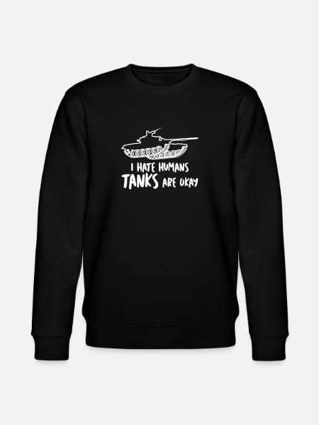 MBT Tank Driver Tanks - Stanley/Stella CHANGER Unisex Organic Sweatshirt - black