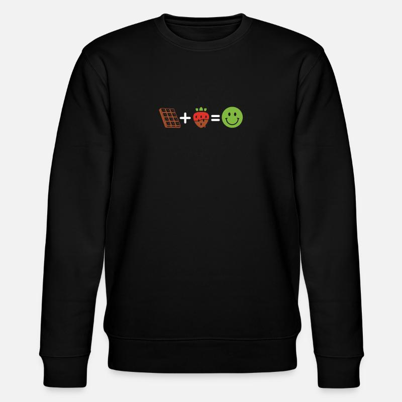 Chocolate Chocolate - Stanley/Stella CHANGER Unisex Organic Sweatshirt - black