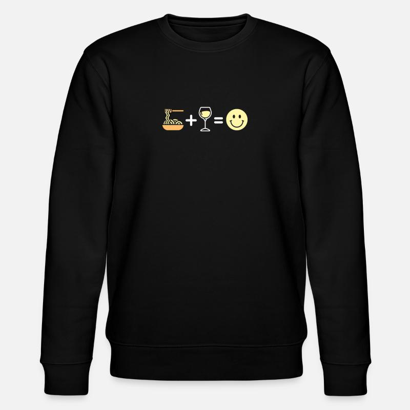 Pasta - Stanley/Stella Unisex Bio-Sweatshirt CHANGER  - Schwarz