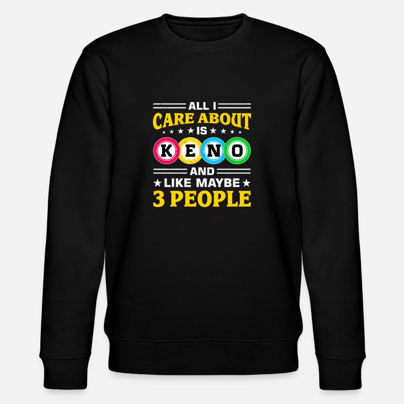 Keno - Stanley/Stella CHANGER Unisex Organic Sweatshirt - black
