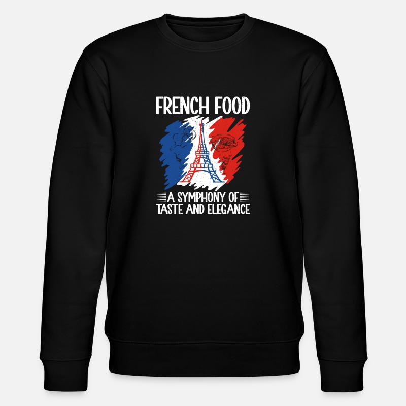 Cadeaux de cuisine française - Sweat bio CHANGER Stanley/Stella Unisexe - noir