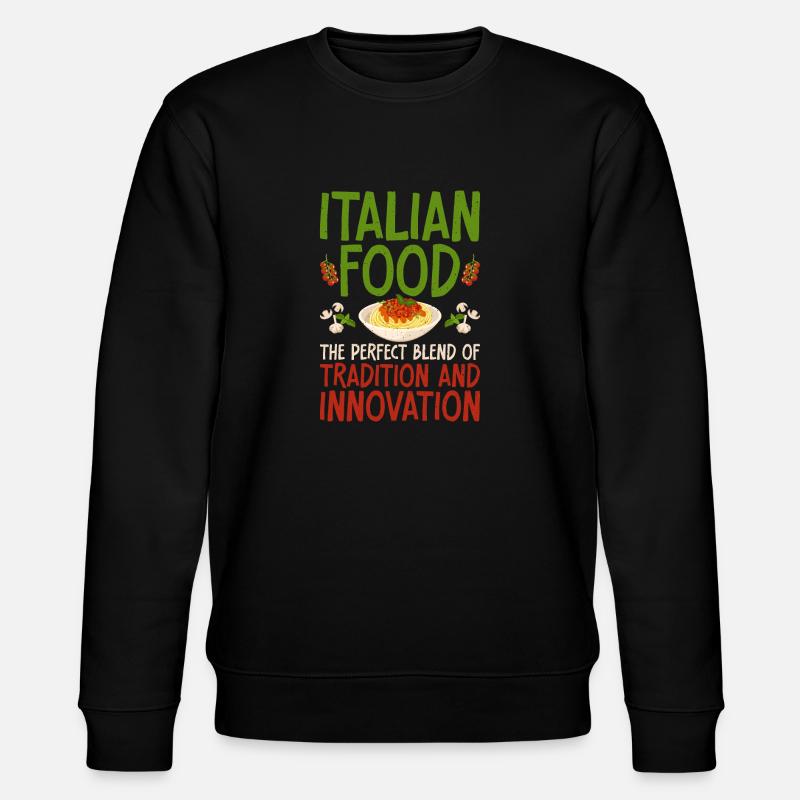 Cadeaux de cuisine italienne - Sweat bio CHANGER Stanley/Stella Unisexe - noir