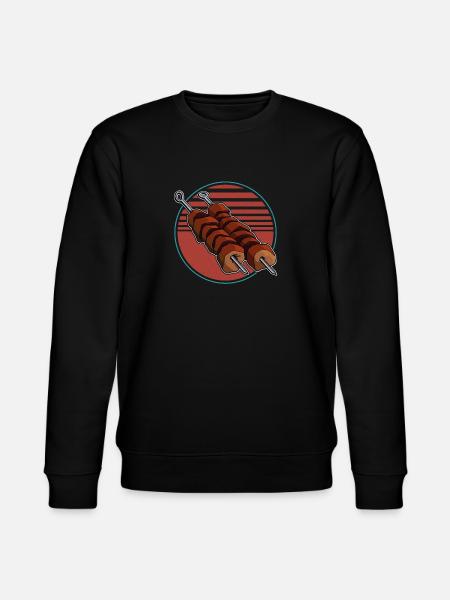 Shashlik Retro Russia Carne Grigliata Mangal - Felpa ecologica unisex CHANGER di Stanley/Stella - nero