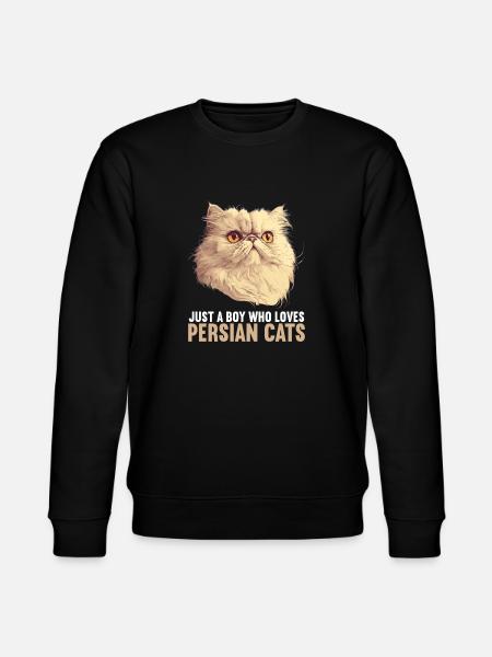 Persian Cat Perserkatze - Stanley/Stella Unisex Bio-Sweatshirt CHANGER - Schwarz