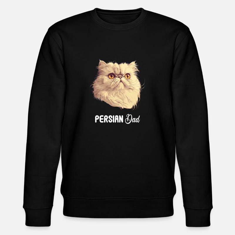 Chat persan Perserkatze - Sweat bio CHANGER Stanley/Stella Unisexe - noir