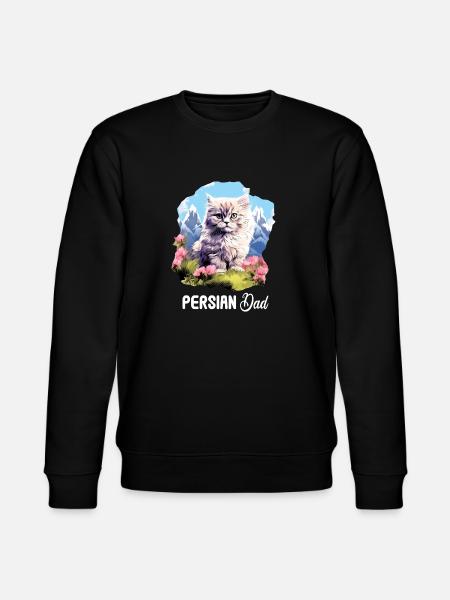 Persian Cat Perserkatze - Stanley/Stella CHANGER Unisex Organic Sweatshirt - black