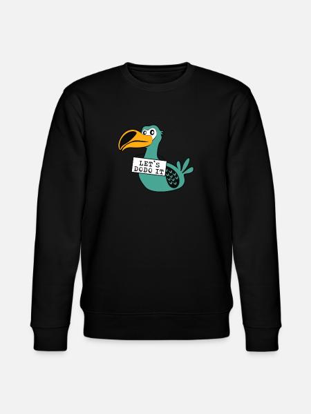 Let's Do it Dodo - Stanley/Stella CHANGER Unisex Organic Sweatshirt - black