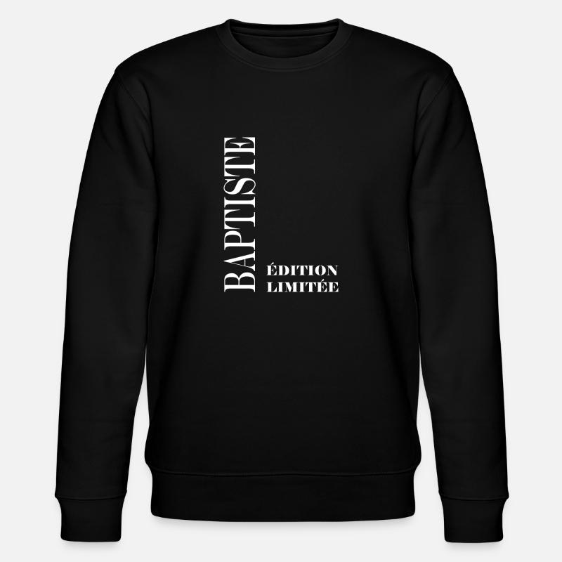 baptiste - Sweat bio CHANGER Stanley/Stella Unisexe - noir