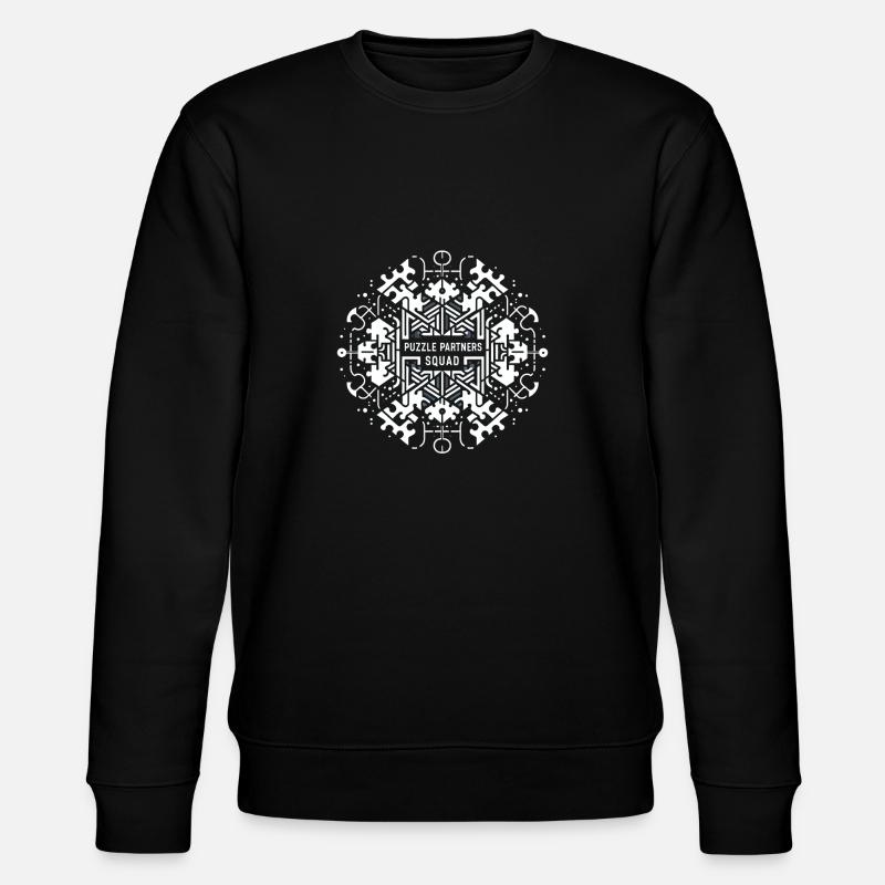 Puzzle Partners Squad 4 - Stanley/Stella Unisex Bio-Sweatshirt CHANGER  - Schwarz
