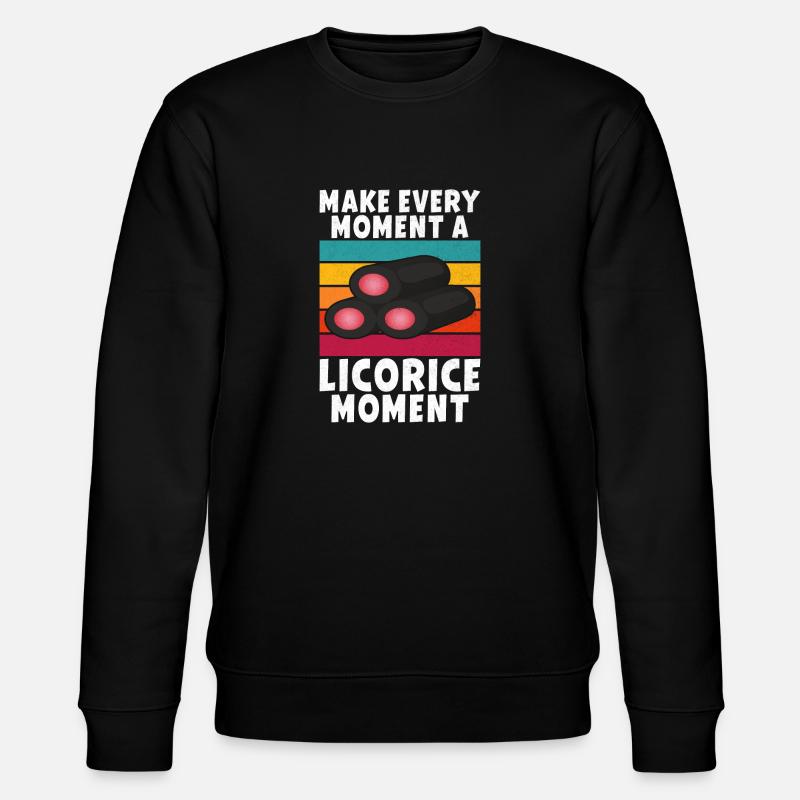 Cadeaux de réglisse - Sweat bio CHANGER Stanley/Stella Unisexe - noir